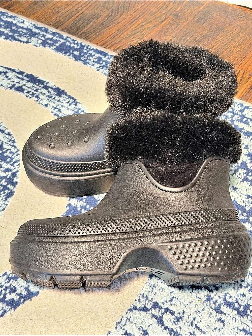 Crocs stomp forever Boot Black US women’s 8